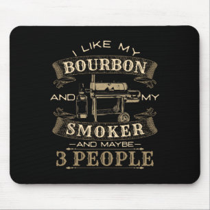 Funny Bbq Grillmaster Mouse Pad