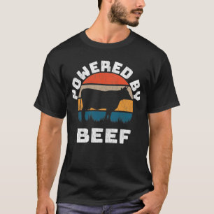 Funny BBQ Meat Lover Brisket Steak Powered by Beef T-Shirt