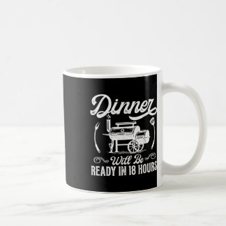 Funny Bbq Men Smoking Meat Smoker Grilling Barbecu Coffee Mug