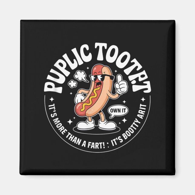Funny Bbq Saying Like Butt Rubbed Pork Pulled 1 Magnet (Front)