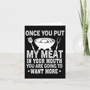 Funny Bbq Smoke Grilling Rbecue Grill Card