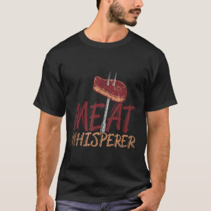 Funny Bbq Smoked Meat Steak Gift Idea Barbecue T-Shirt