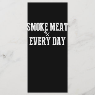 Funny Bbq Smoker Accessory Pitmaster Dad Grilling Menu