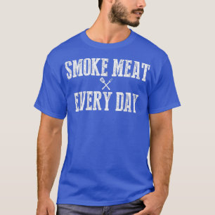 Funny Bbq Smoker Accessory Pitmaster Dad Grilling T-Shirt