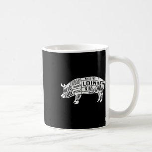 Funny Bbq Smoker Grill &amp; Barbecue Pork Grillin Coffee Mug