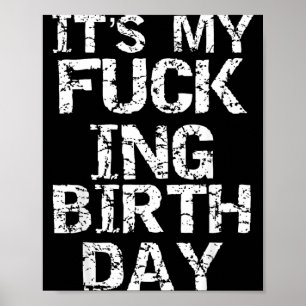 Funny Bday Igovernment Agency Party Quote Birthday Poster
