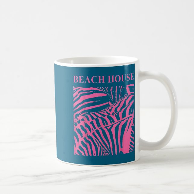 Funny Beach House For Man And Women  Coffee Mug (Right)