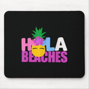 Funny Beach Summer Vacation Pineapple T Cruise Hol Mouse Pad