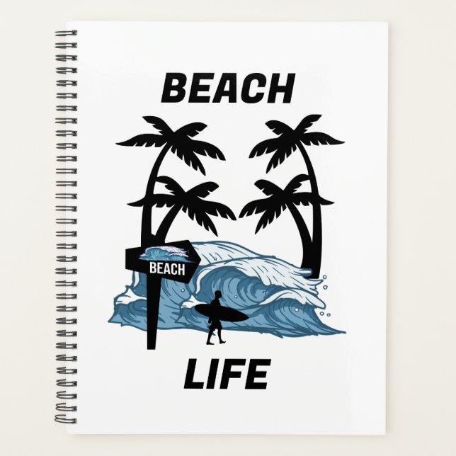 Funny Beach Wave Planner (Front)