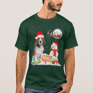 Funny Beagle Dog Merry Christmas Party Family Matc T-Shirt