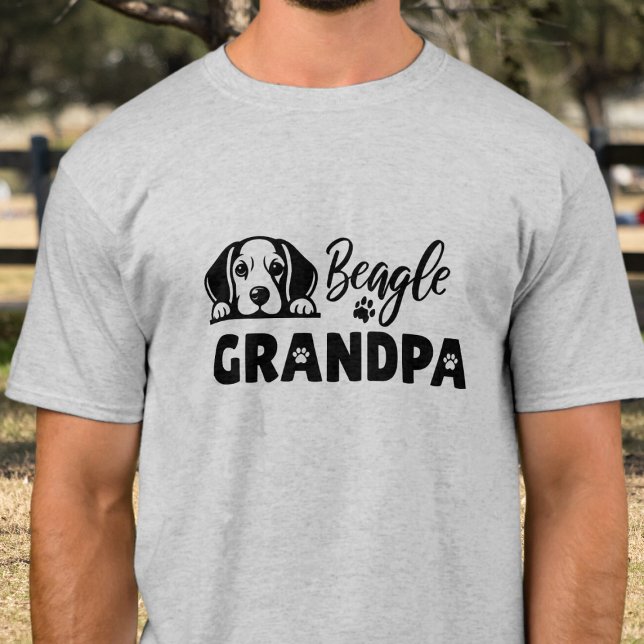 Funny Beagle Grandfather T-Shirt (Creator Uploaded)