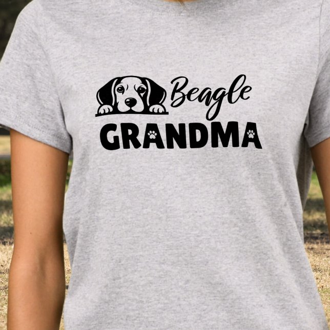 Funny Beagle Grandmother  T-Shirt (Creator Uploaded)