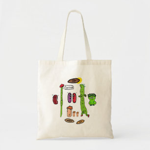 Funny Bean Puns Tote Bag