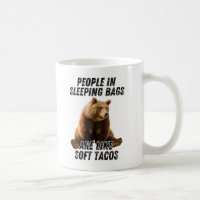Funny bear camping quote - camper humour