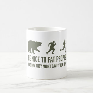 Funny Bear Chase Coffee Mug