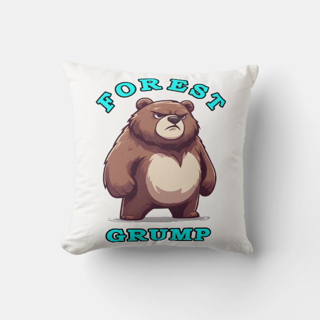 Funny Bear Cushion (Front)