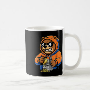 Funny Bear Grating Cheese Tee Graphic For Men Wome Coffee Mug