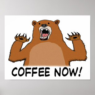 Funny Coffee Posters & Photo Prints | Zazzle AU