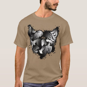funny beard design for t and mask high quality was T-Shirt