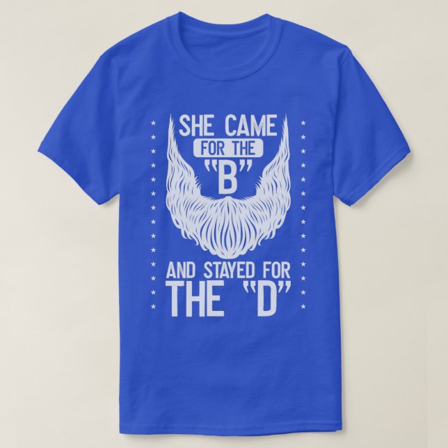 Funny Beard Gift 2 T-Shirt (Design Front)