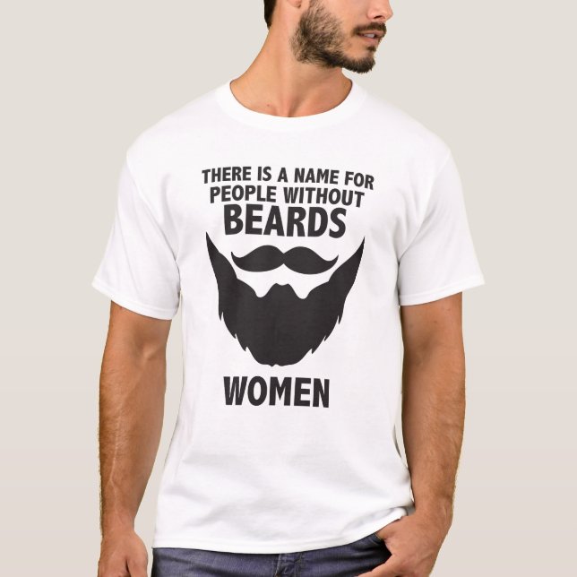 FUNNY BEARD SLOGAN T-SHIRT MENS NOVELTY PRINT GIFT (Front)