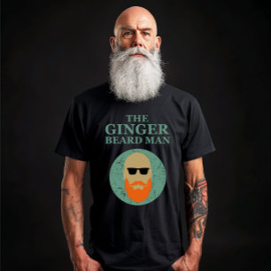 Funny bearded quotes ginger beard man T-Shirt