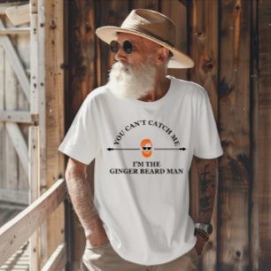 Funny bearded quotes ginger beard  T-Shirt