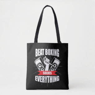Funny Beat Boxing T Shirt Beatbox Fan Tote Bag