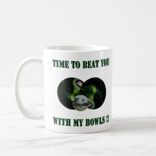 Funny Beating You At Lawn Bowls, Coffee Mug