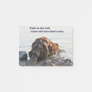 Funny Beaver Post-it Notes