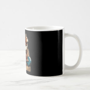 Funny Beaver With Red Boxing Gloves Costume Coffee Mug