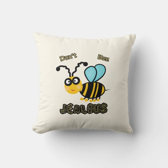 Funny bee cushion (Front)