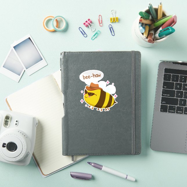 Funny bee cute design (iPad Cover)