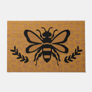 Funny Bee Doormat, Cute Bee Lover Gift, Bee Quote Doormat