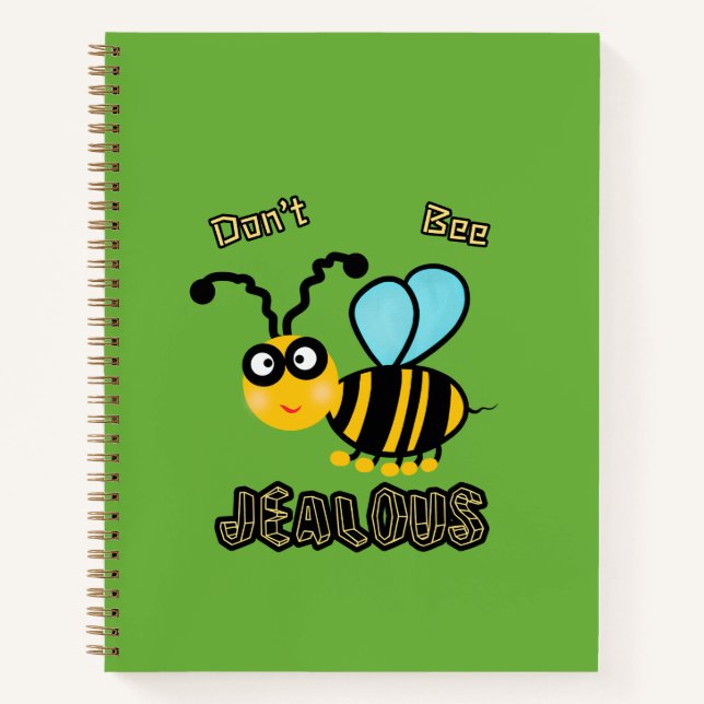 Funny bee notebook (Front)