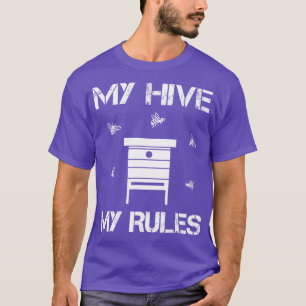 Funny Beekeeping By Hive Bees T-Shirt