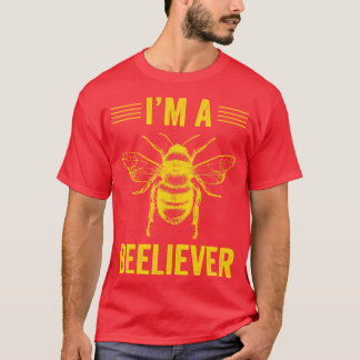 Funny Beekeeping Saying Honeybees Bee Apiculture 6 T-Shirt
