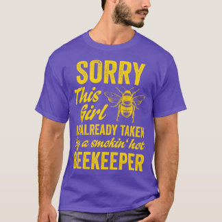 Funny Beekeeping Wife Girlfriend Wifey Bee T-Shirt