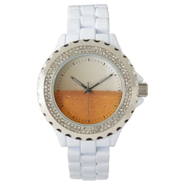 Funny beer customised watch for men (Front)