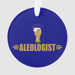 Funny Beer Drinker's Ornament