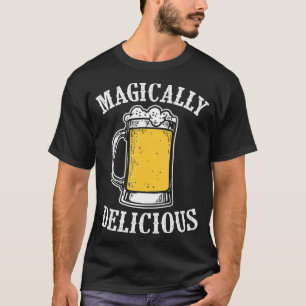 Funny Beer Drinking St Patrick's Day Magically Del T-Shirt