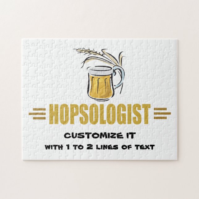 Funny Beer Jigsaw Puzzle (Horizontal)