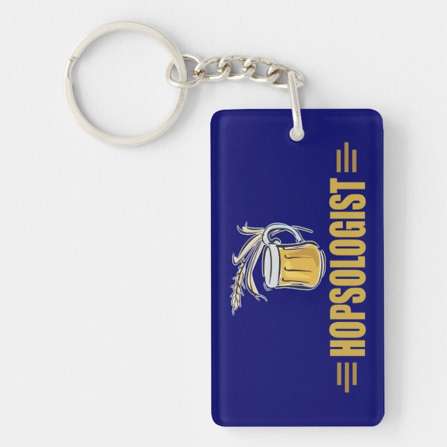 Funny Beer Key Ring (Front)