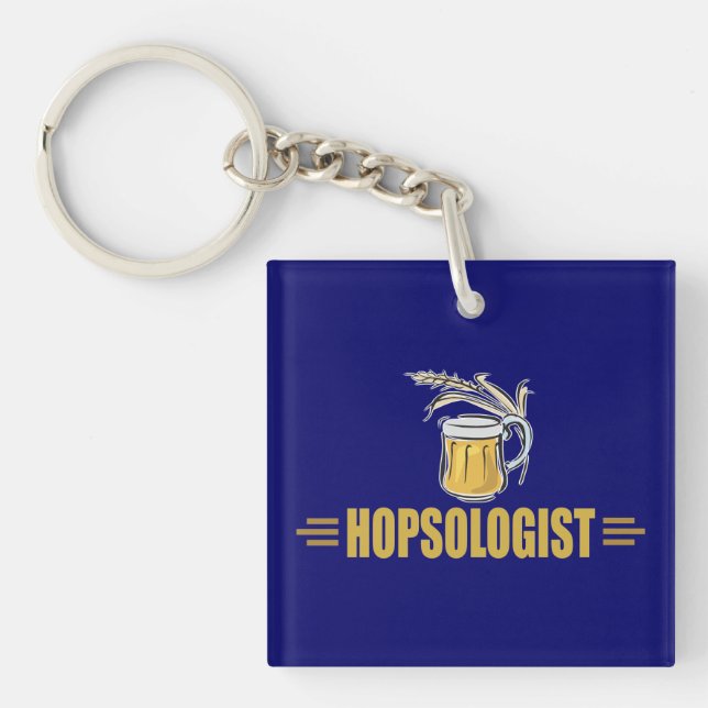 Funny Beer Key Ring (Front)