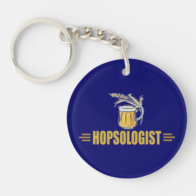Funny Beer Key Ring (Front)