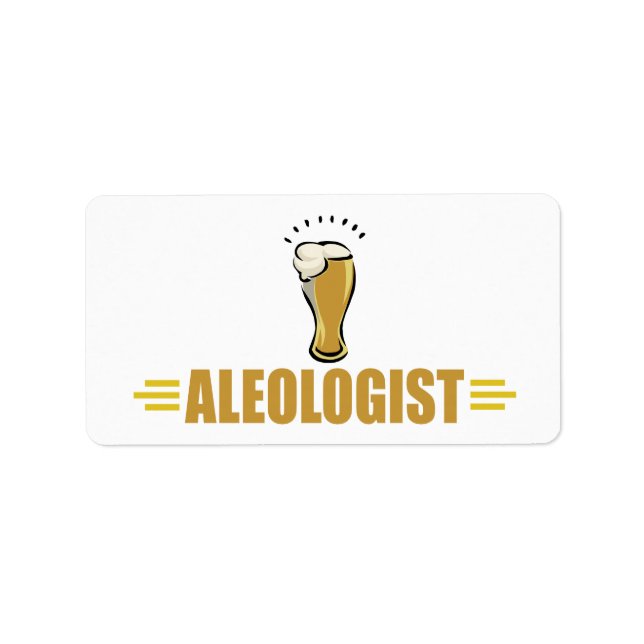 Funny Beer Label (Front)