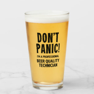 Funny Beer Lover Glass
