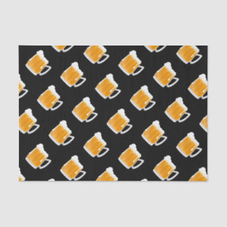 Funny beer mug party pattern tissue paper