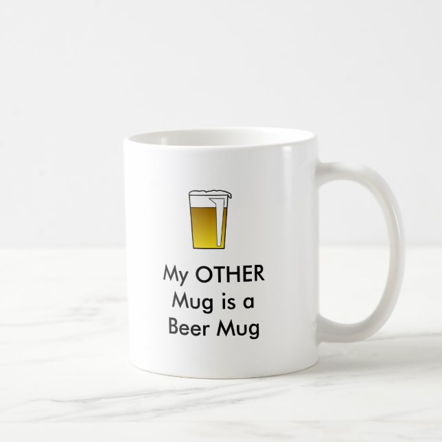 Funny Beer Mugs ... drinking glasses (Right)