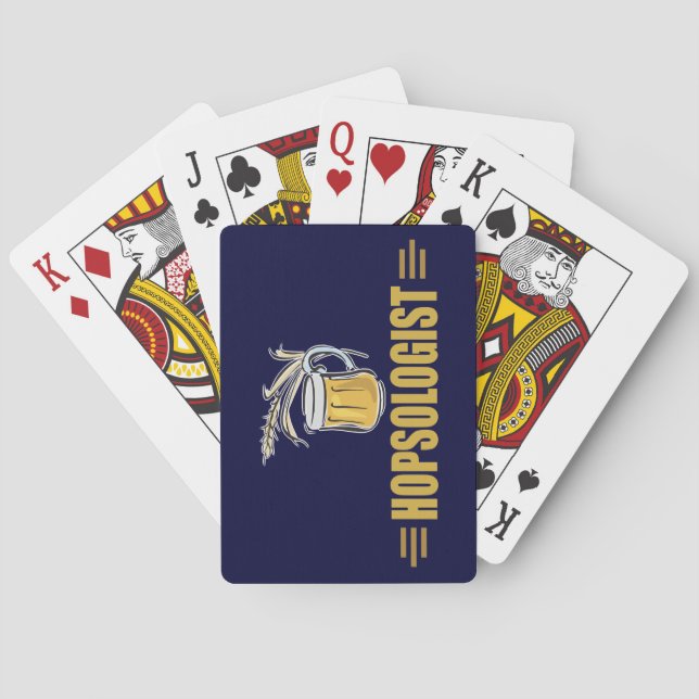 Funny Beer Playing Cards (Back)
